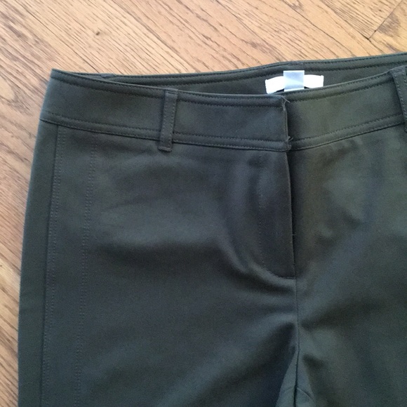 Women’s dark khaki green pants size 10 - Picture 2 of 5